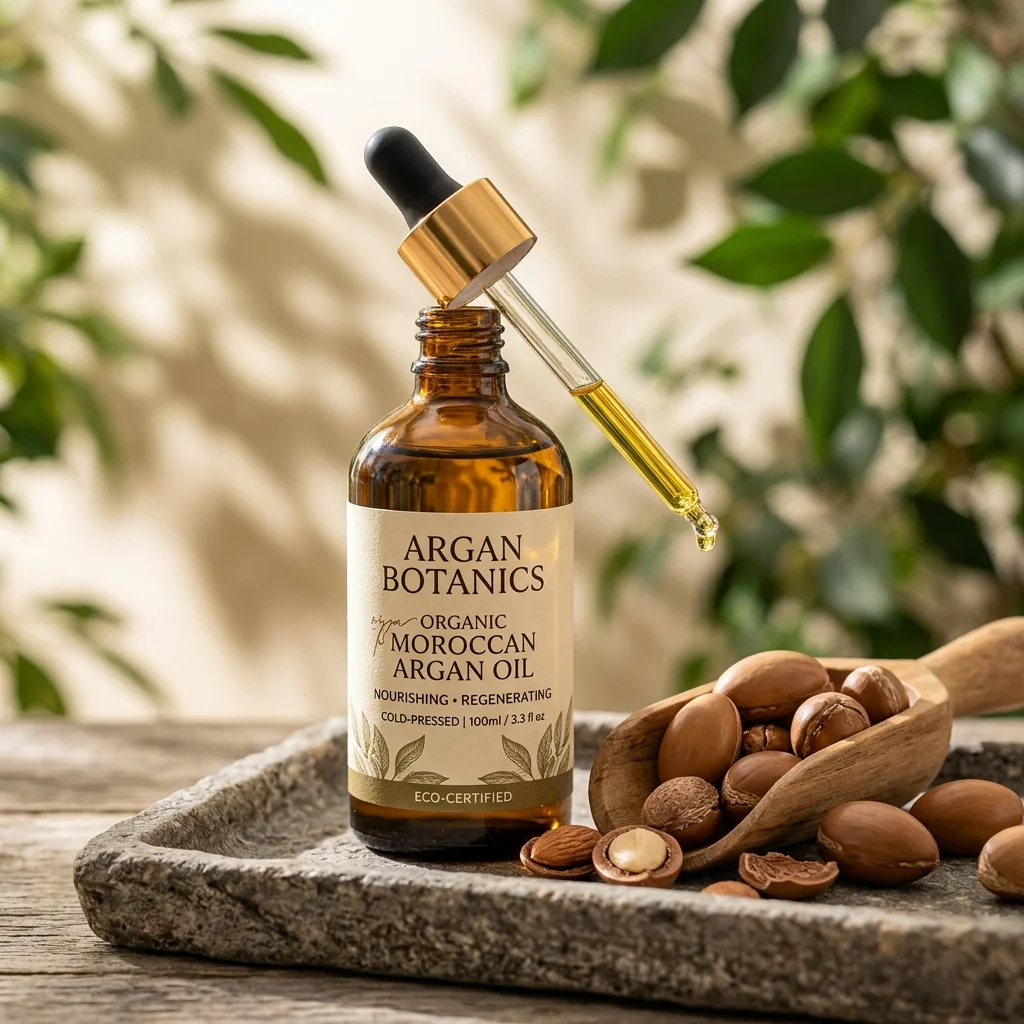 Harvest of argan in Agadir, Souss region